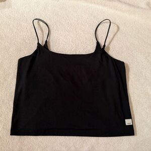 Vuori Strappy Black Tank Top